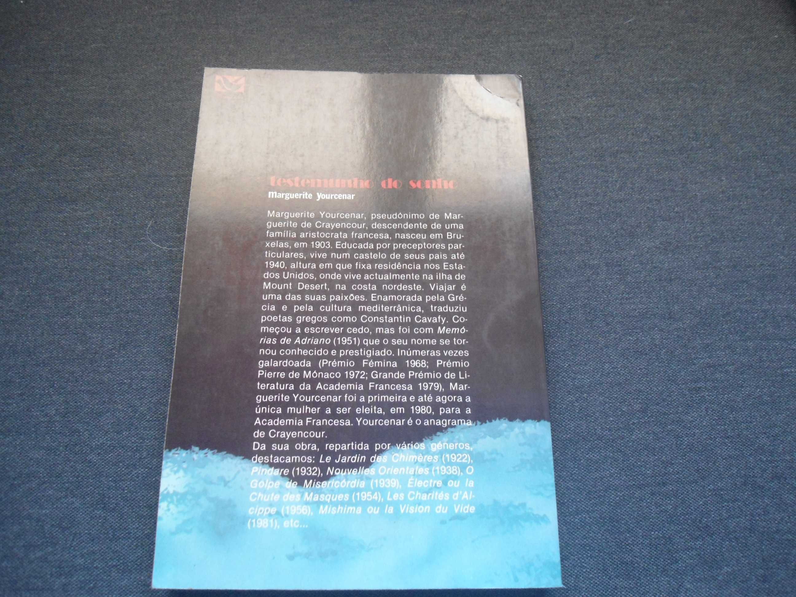 Testemunho do Sonho por Marguerite Yourcenar