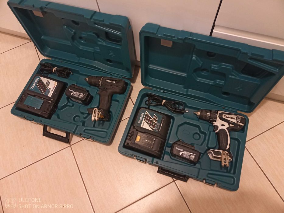 Makita wiertarki wkrętarka ddf456 18v zestaw z walizką