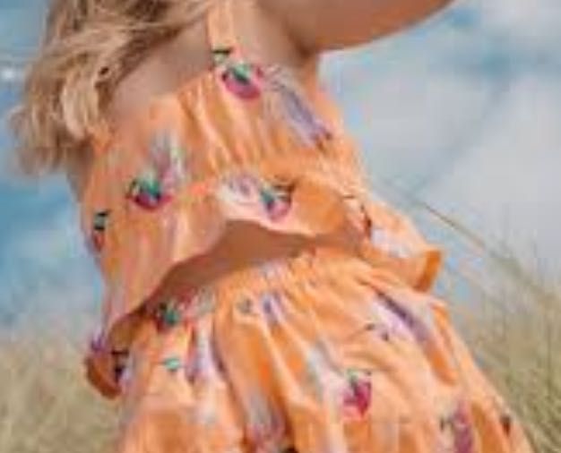 HM Dieter Braun. Komplet spódniczka, bluzka, top  KOLIBERKI, KOLIBRY