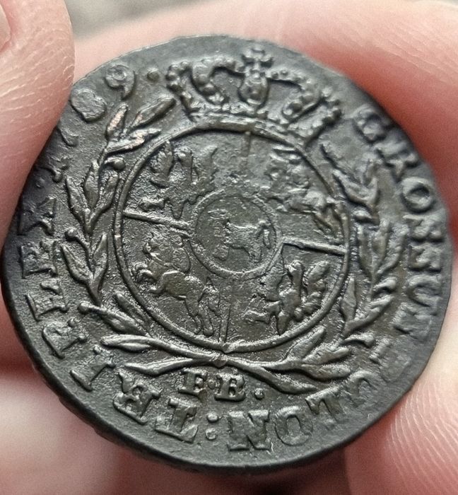 Trojak - Poniatowski - 1789 - Ładny