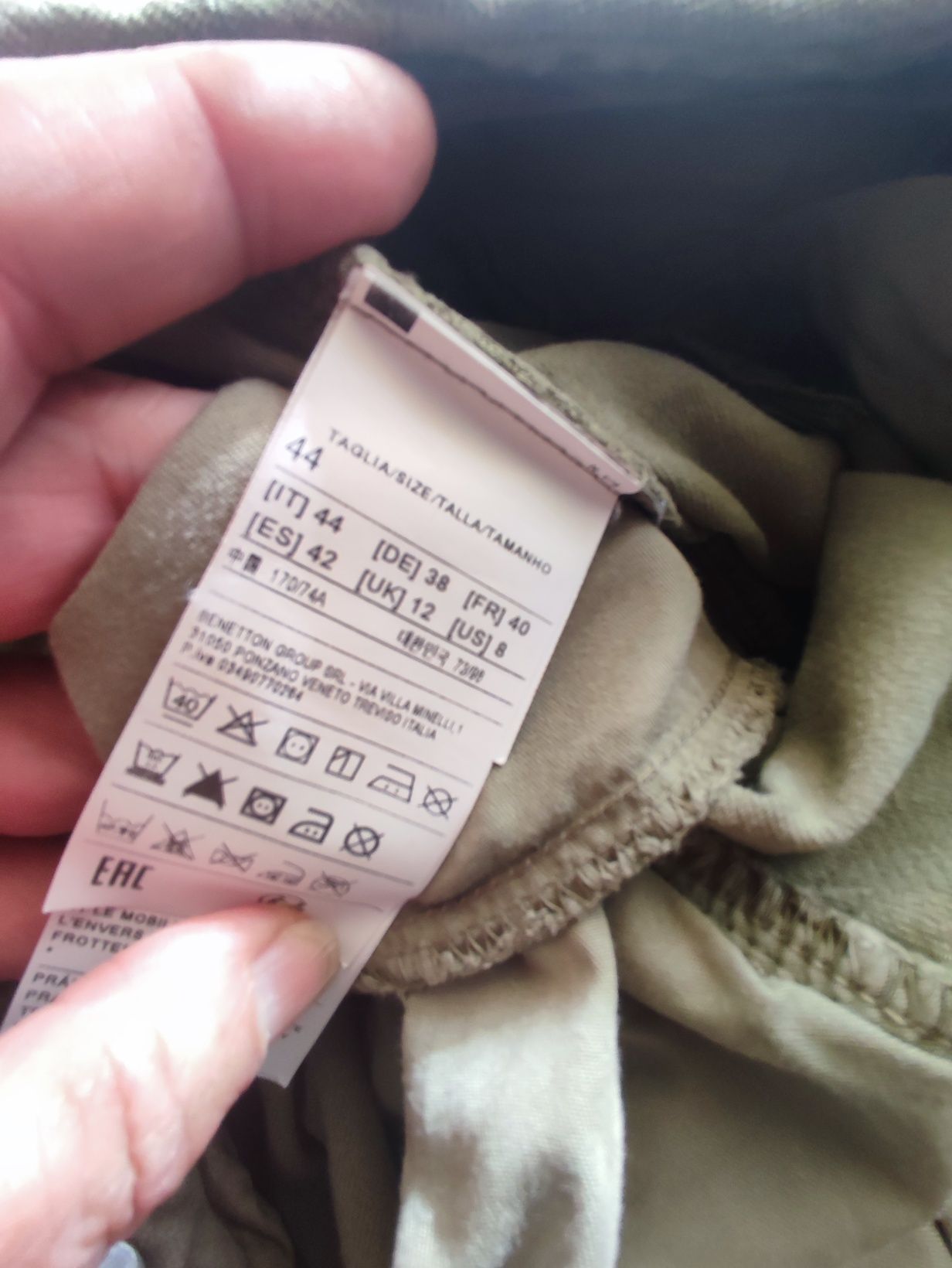 Calças chinos Benetton tam. 42