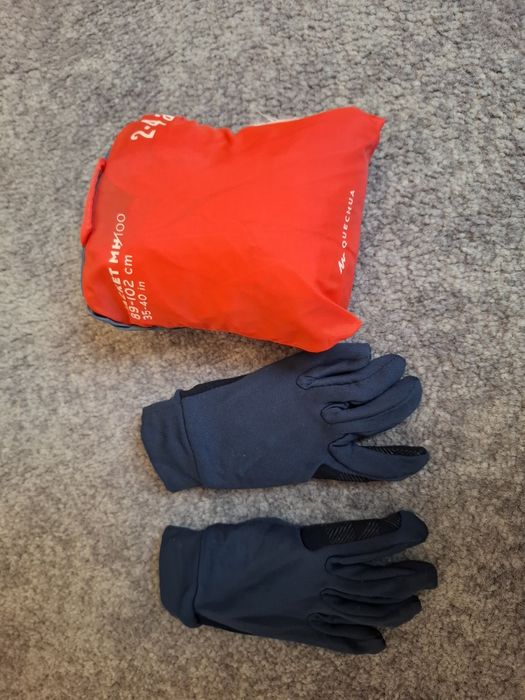 Peleryna przeciwdeszczowa z rekawiczkami