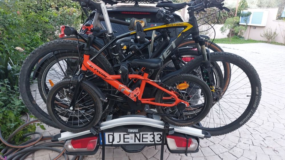 Bagażnik rowerowy. Platforma rowerowa. 3 lub 4 rowery Thule Coach 276,