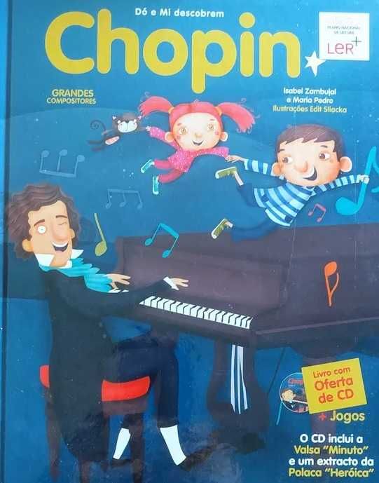 Dó e Mi descobrem Chopin/Isabel Zambujal e Maria Pedro + cd rom oferta