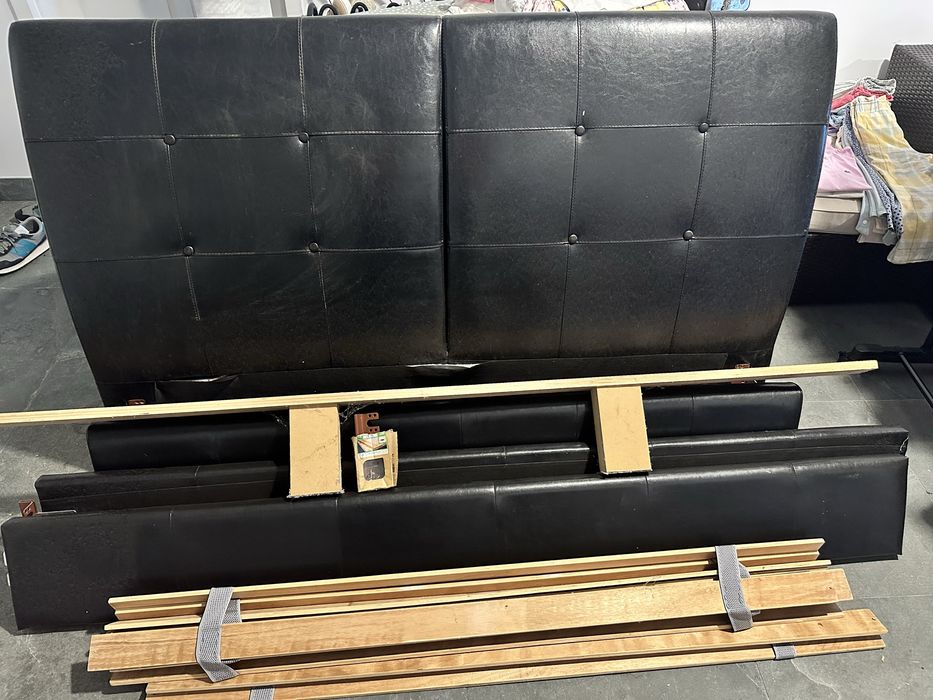 Cama de casal colchao 150x195