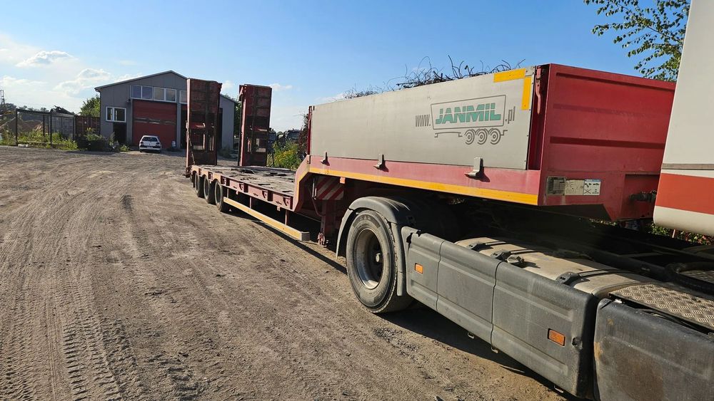 Bodex JANMIL Naczepa Ciężarowa  Naczepa Niskopodłogowa BODEX JANMIL 2016r, Pierwszy właściciel.