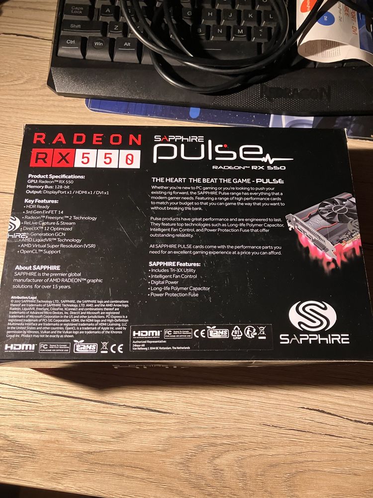 Karta graficzna SAPPHIRE Radeon RX 550 PULSE