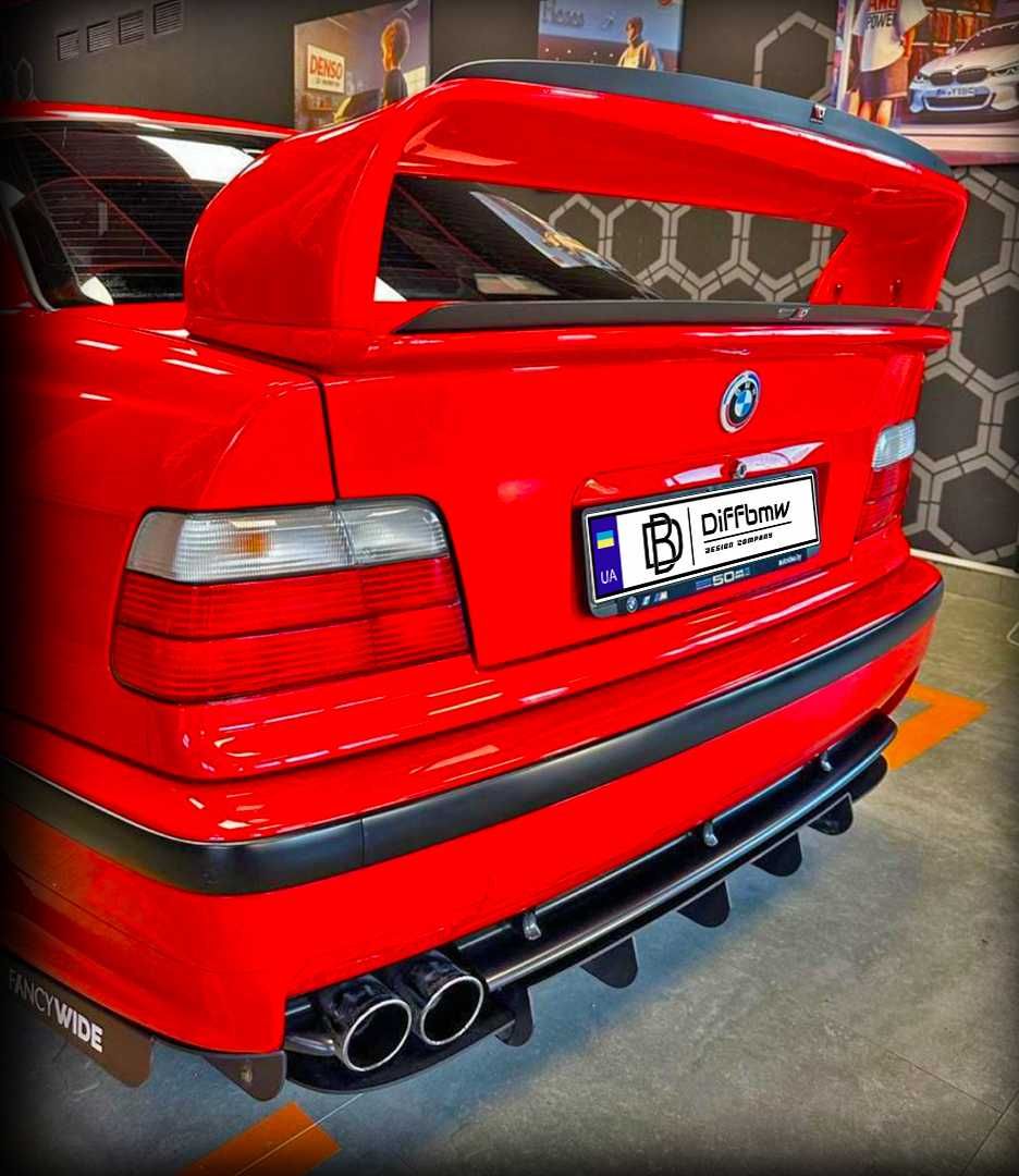 Dyfuzor tylnego zderzaka BMW E36, dyfuzora, rozdzielacz