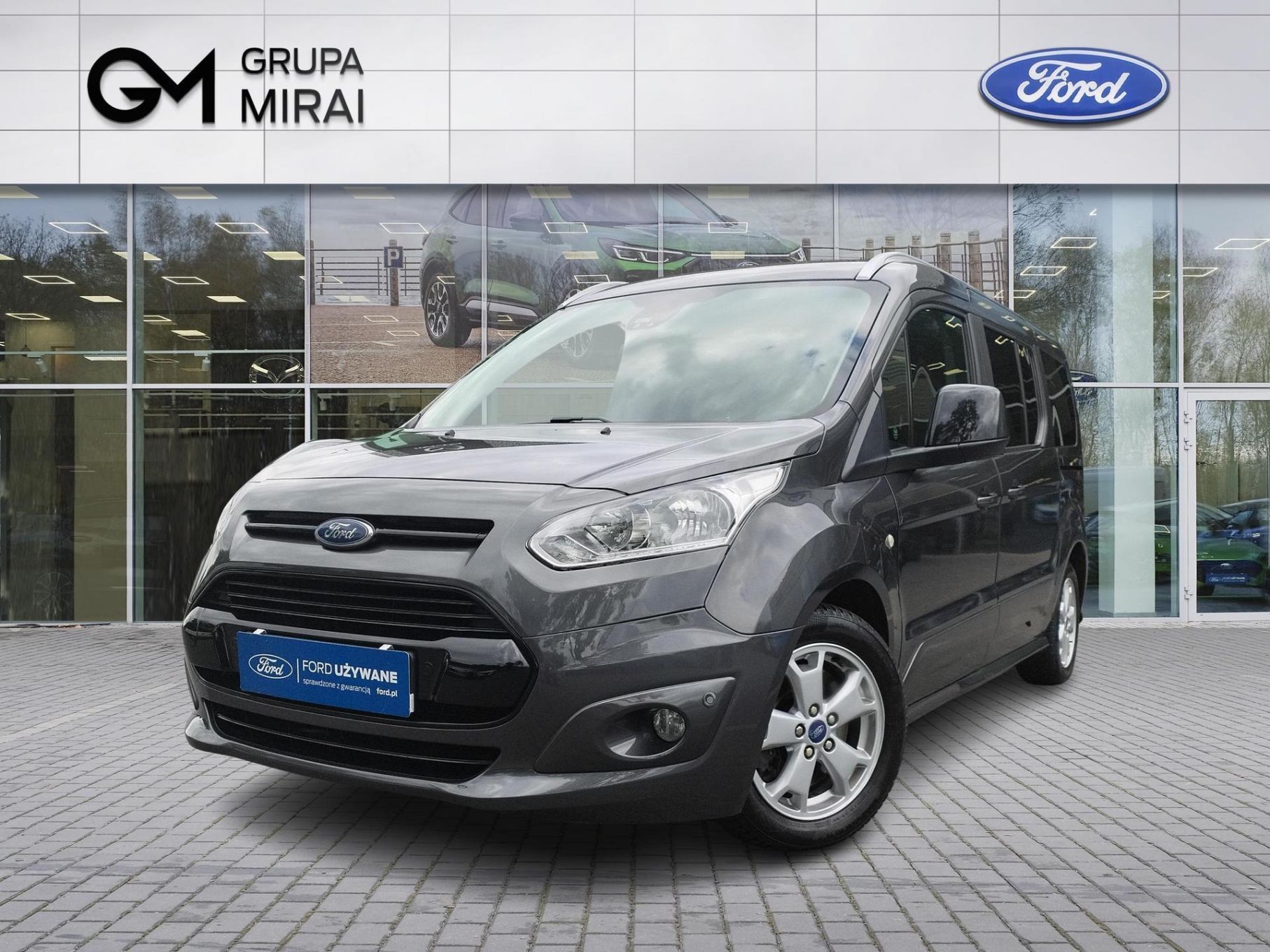 Ford Tourneo Connect Grand 1.5 TDCi Titanium 7 osobowy Panorama Kamera Winter Salon Polska