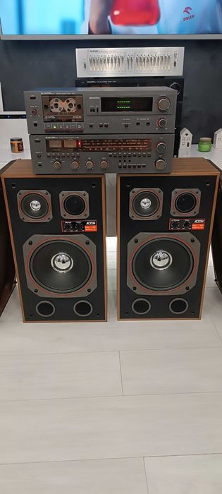 Zestaw Unitra ZRK + kolumny Alton 70