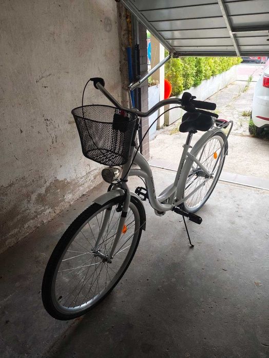 Rower miejski Indiana Moena S3B 28 cali Biały