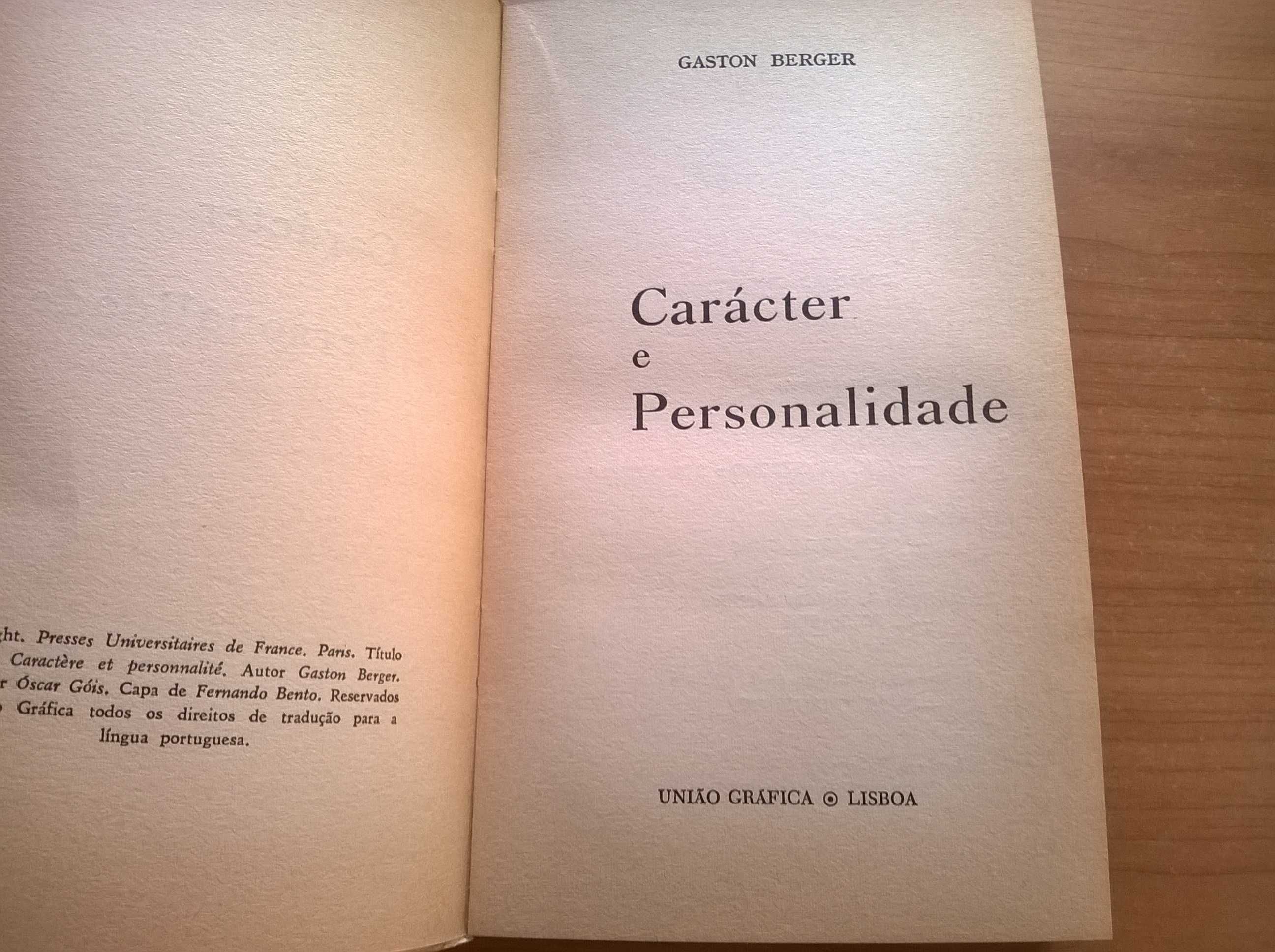 Carácter e Personalidade - Gaston Berger