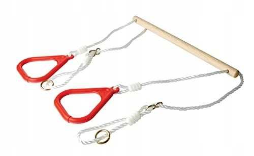 Eichhorn Outdoor zestaw gimnastyczny 2 w 1, huśtawka i trapez w jednym