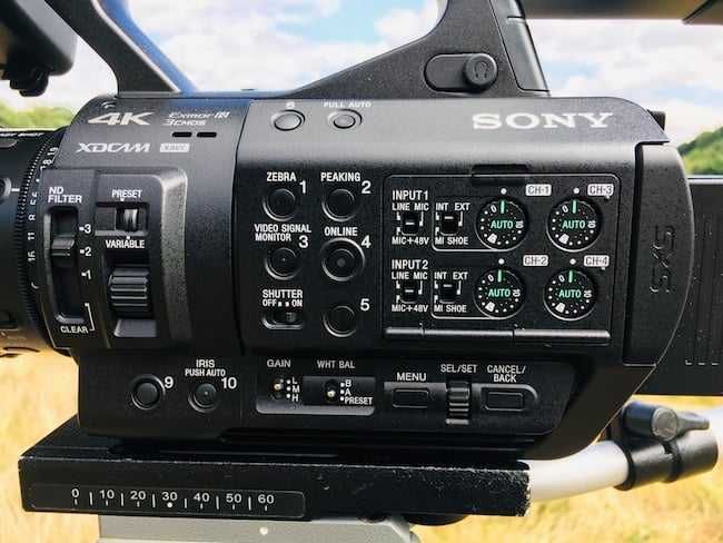 Sony PXW-Z280 4K 3CMOS 1/2 TIPO EXMOR R ®