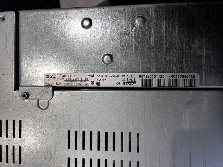 Варочна поверхня Whirlpool Вірпул на запчасти