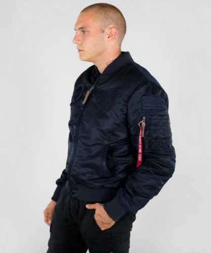 Nowa Kurtka Alpha Industries MA-1 VF NASA Męska L Oryginalna 100%