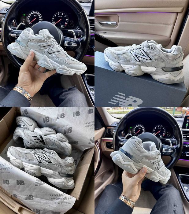 Женские кроссовки New Balance 9060 Light Grey 36-41 Новинка Осени 2025