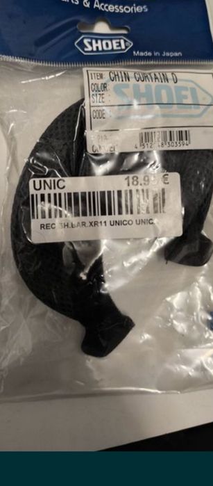 Queixeira nova capacete shoei original