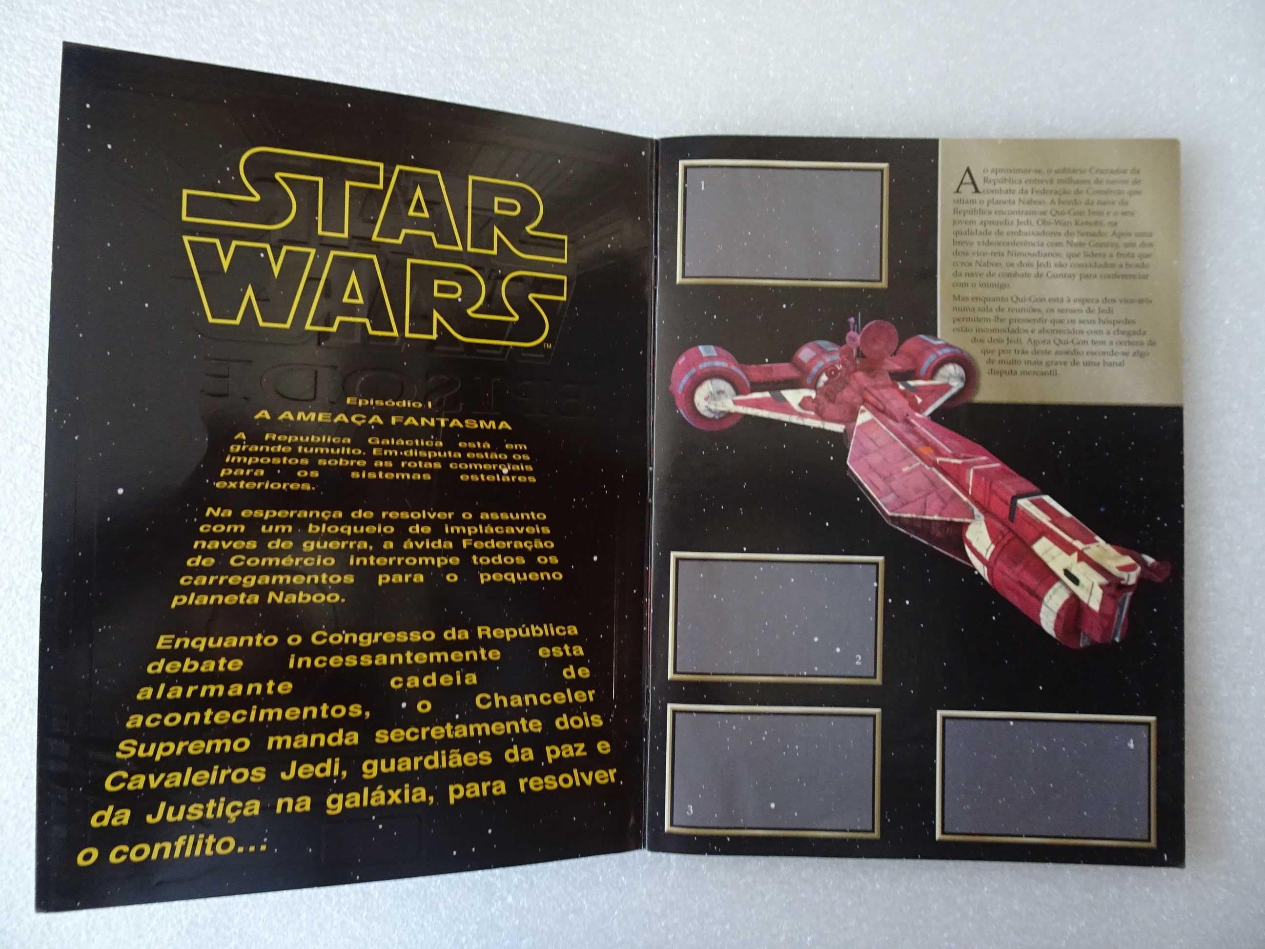 Caderneta de cromos vazia Star Wars - Merlin Collections