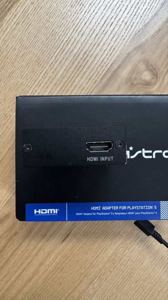 Astro Adapter HDMI dla PS5 / Optyczny Dźwięk / Jak NOWY