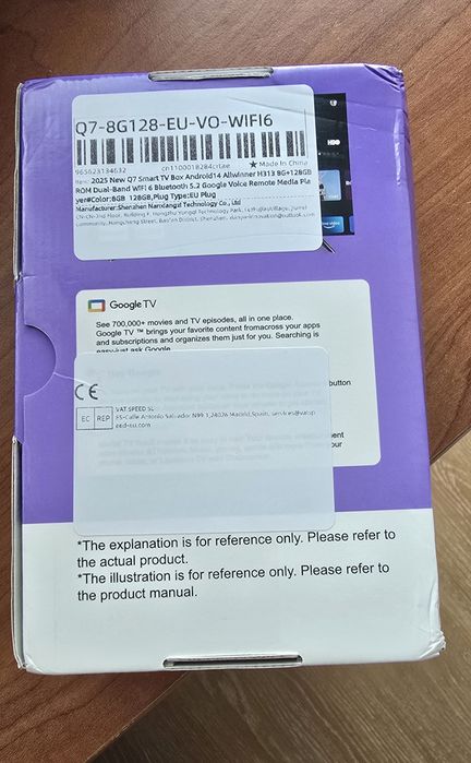 Androidtv box H313 Quadcore cortex-A53