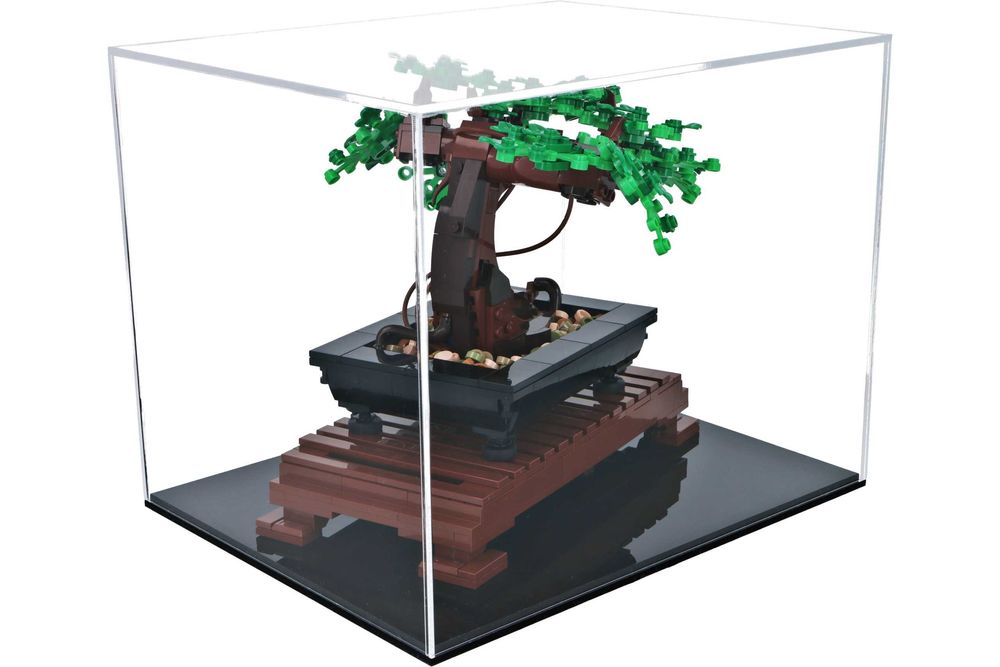 Gablota ekspozycyjna na LEGO na wymiar z plexi WYLEWANEJ (20x25x20)