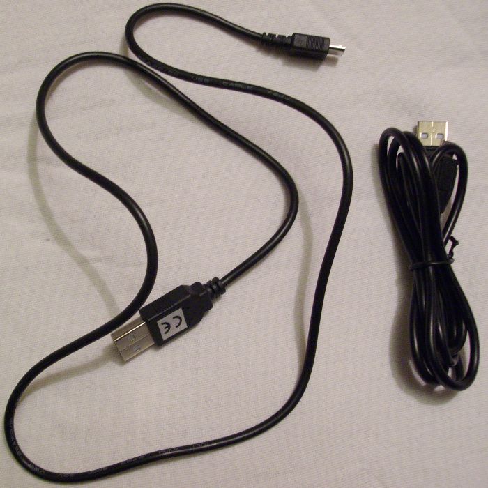 Kabel, przewód USB - microUSB do ładowania telefonu, smartfona, 65 cm