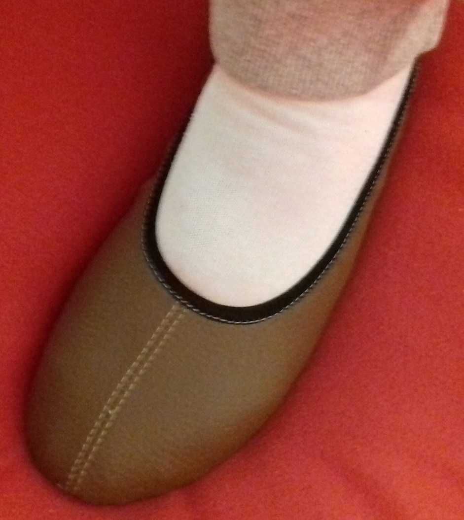 Kapcie 41 baletki, joga skóra, eleganckie, nowe pantofle,papucie,ciapy