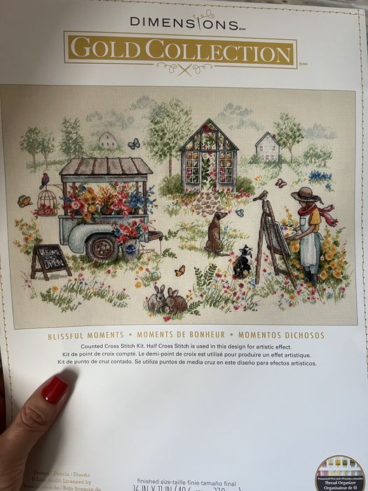 Dimensions 70-35445 серія Gold Collection Blissful Moments, схема