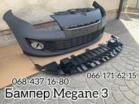 Бампер Renault Megane 3 рестайлінг 2012-2014р