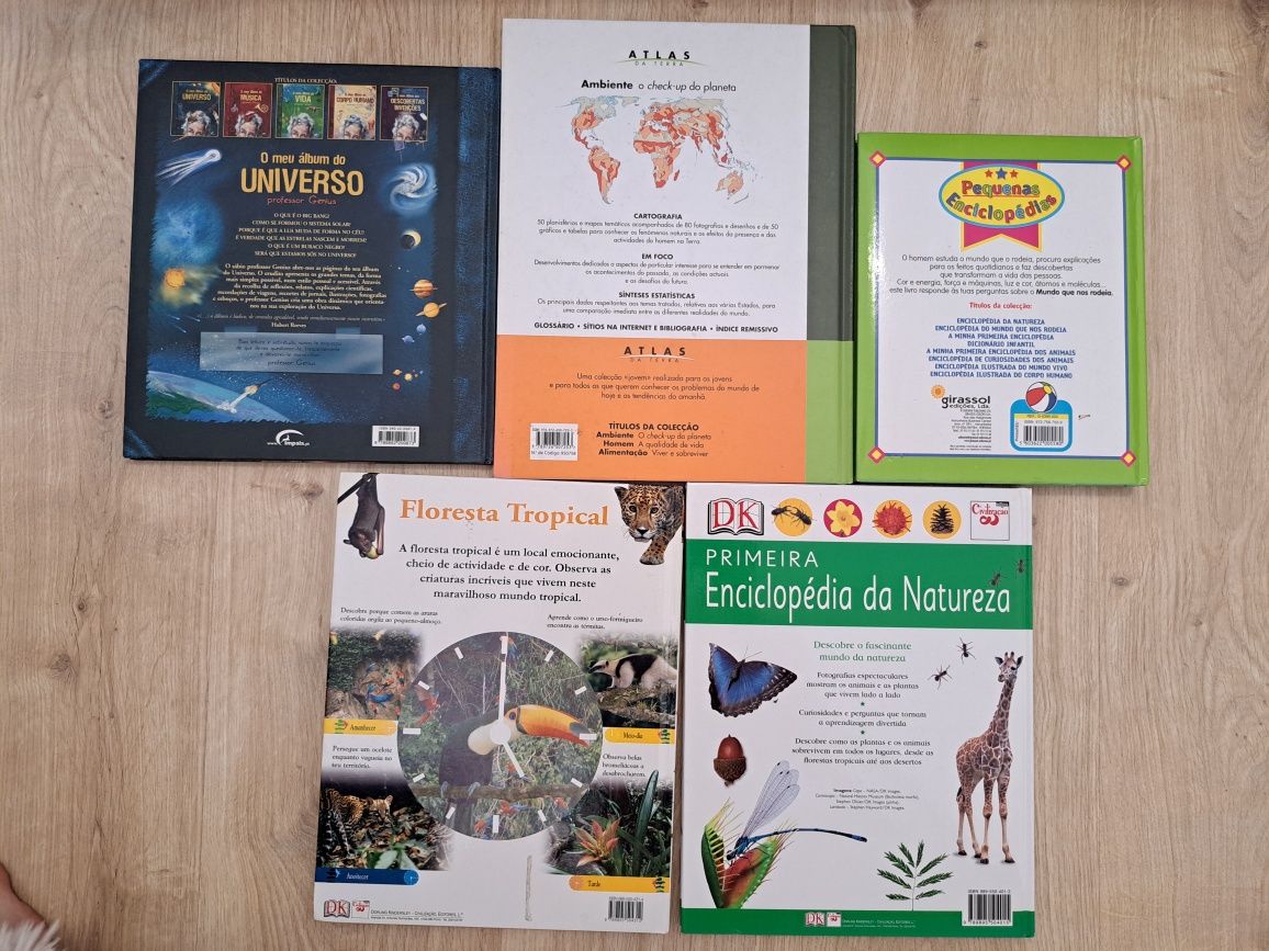 Livros infantis Científicos