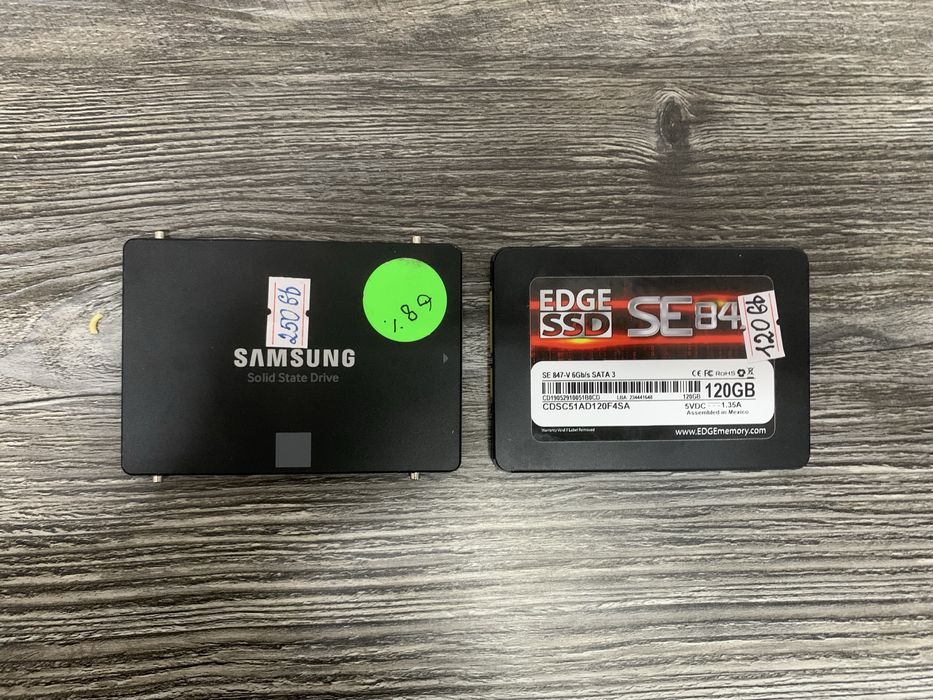 SSD SATA SSD 2.5" 120Гб 2.5" 250Гб ССД