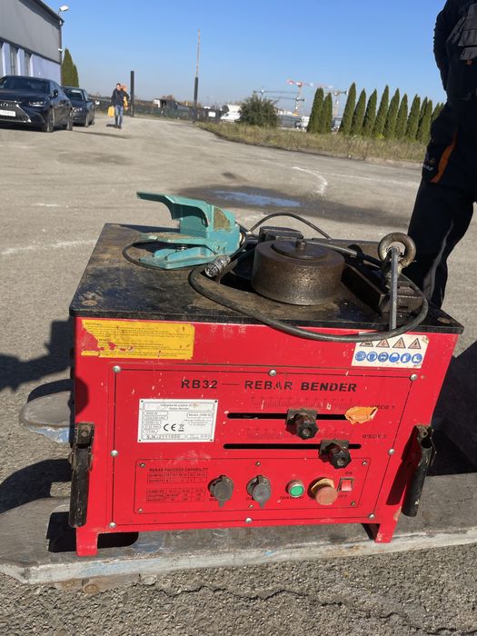 Giętarka do prętów zbrojeniowych do 32mm