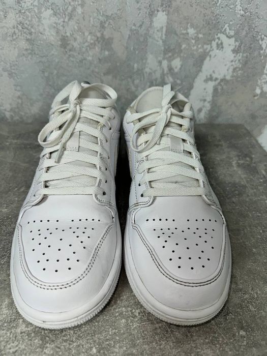 Кеди шкіряні Nike Air Jordan Low 100%оригінал