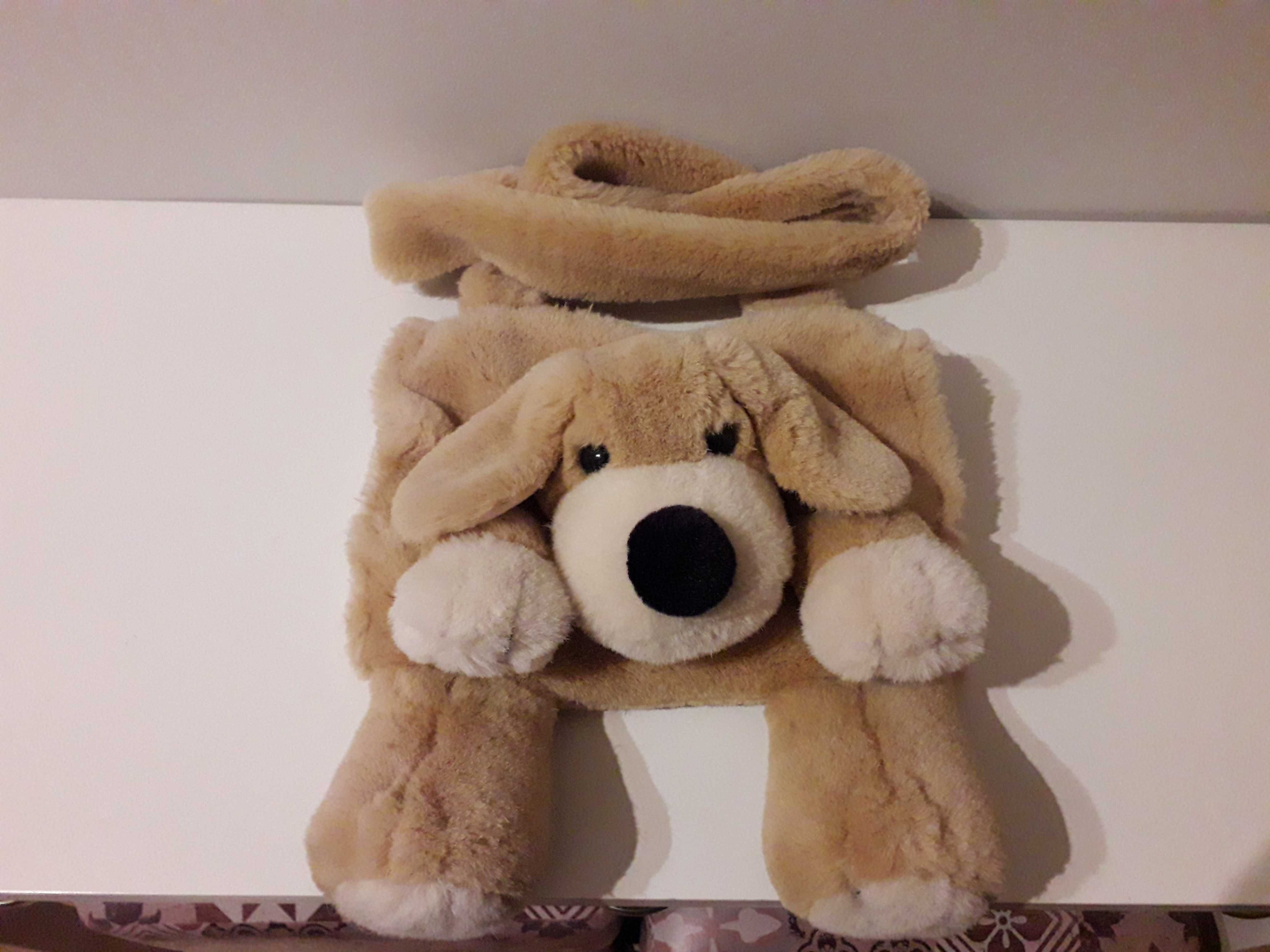 Peluche mala e aquecedor de mãos