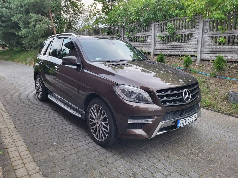 Mercedes-Benz ML Salon Polska,Pełna dokumentacja,serwisowany,bogate wyposażenie
