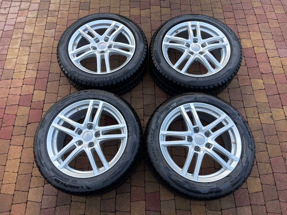 3913. Koła zimowe Audi A4 B8 B9 Allroad 5x112 ET29 225/55/17 7.3mm 23r