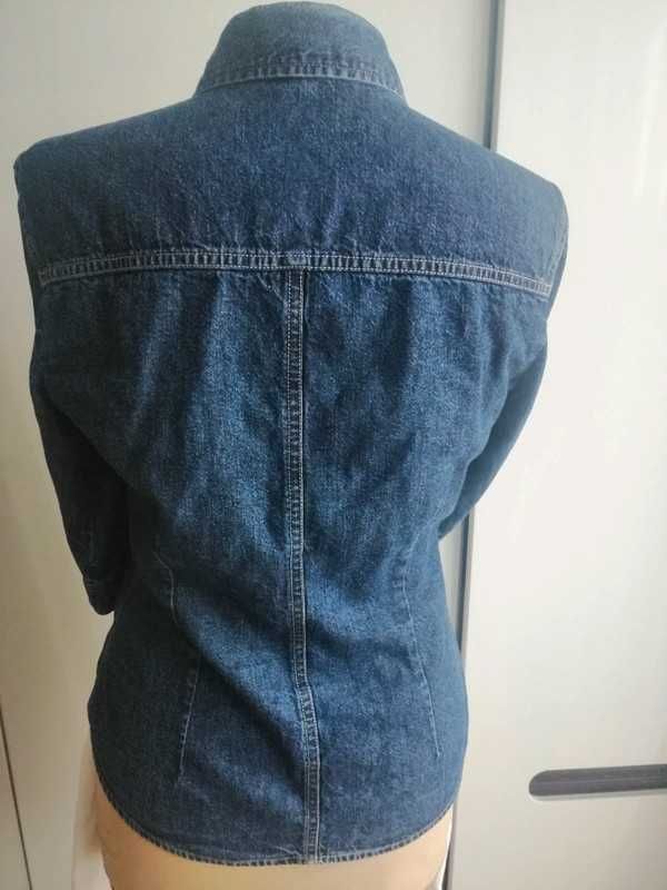 Koszula jeans damska rozm 34