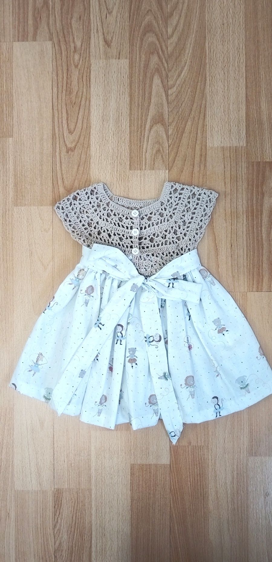 Vestido Cerimónia Crochet