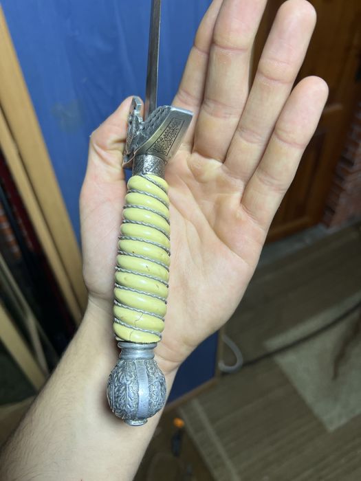 Kordzik niemiecki luftwaffe oryginał wehrmacht bagnet hełm