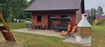 Domek blisko plaży,  jezioro Zagłębocze,  Lejno