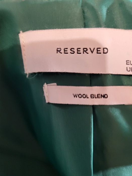 Reserved  plaszcz z wełną S,M,L