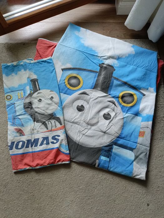 Pościel, poszewka na kołdrę i poduszkę Tomek i przyjaciele 180x150