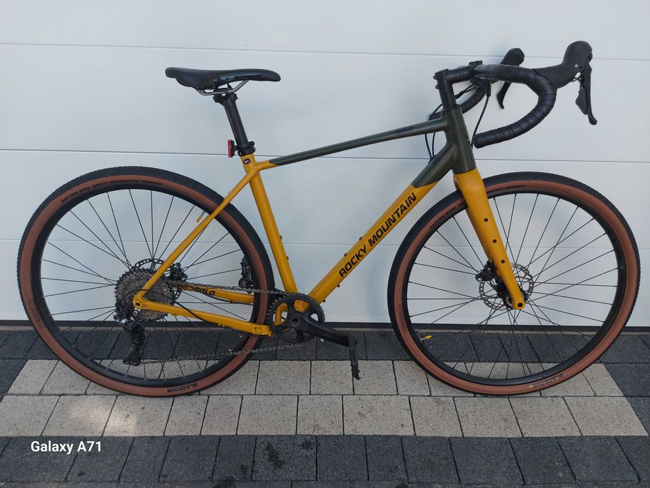 Rower gravel ROCKY MOUTAIN SOLO-GRX,rama 19",nowe opony,1x11-MEGA
