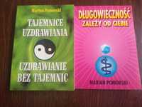 Zestaw książek o uzdrawianiu- Marian Pomorski