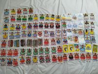 Conjunto de 100 cromos da liga portuguesa 22/23