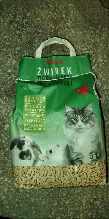 Trociny+żwirek