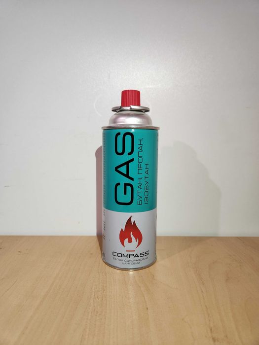 Газ, цанговий балон Compass gas 220 грам 20417406