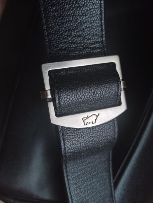 Шкіряна сумка Braun Buffel унісекс чоловіча велика мессенджер портфель