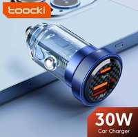 Новая автозарядка Toocki 30 W